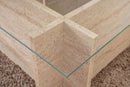 Vetrino - Travertine Coffee Table