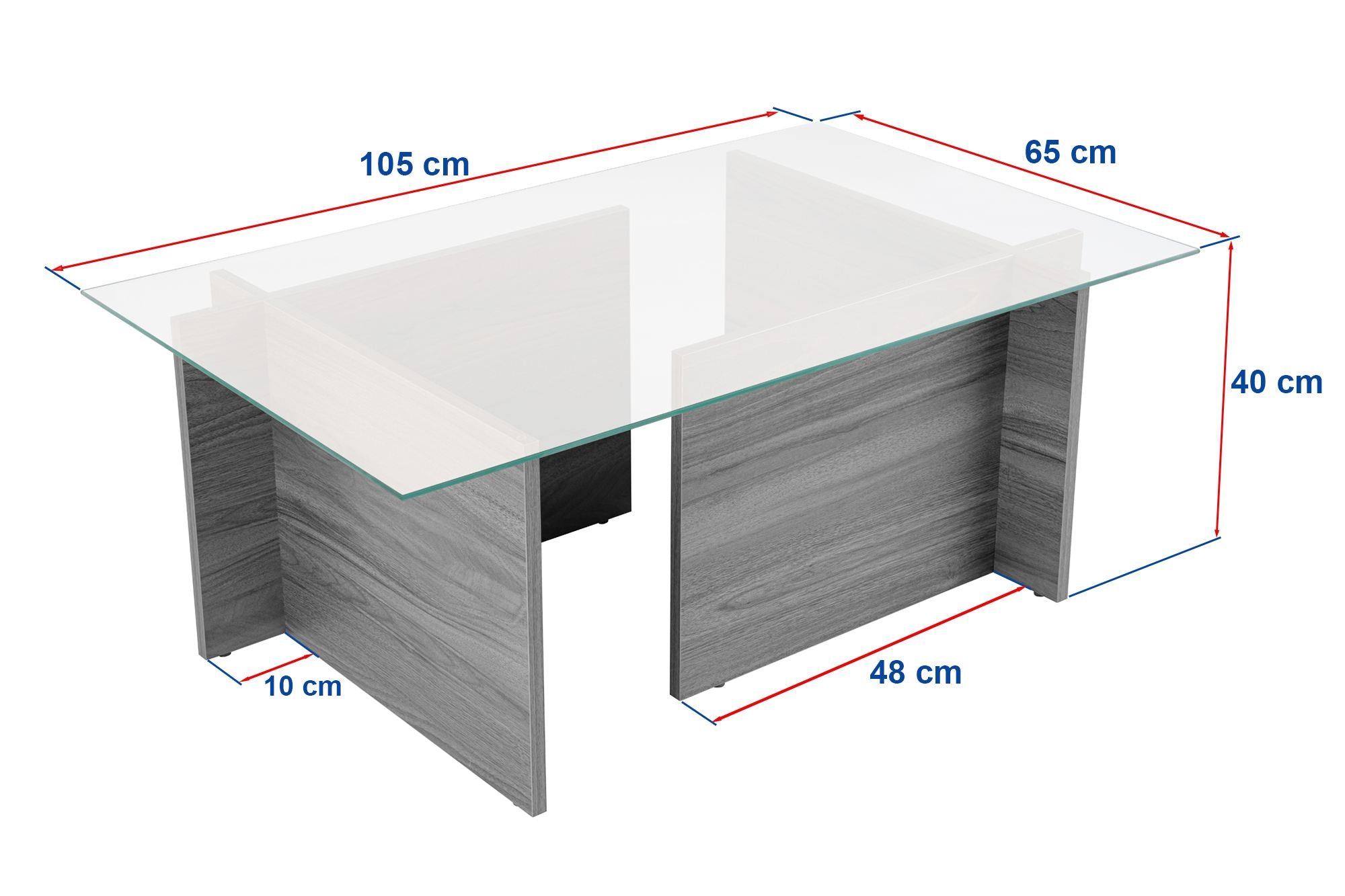 Vetrino - Travertine Coffee Table