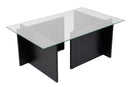 Vetrino - Wood Black Coffee Table
