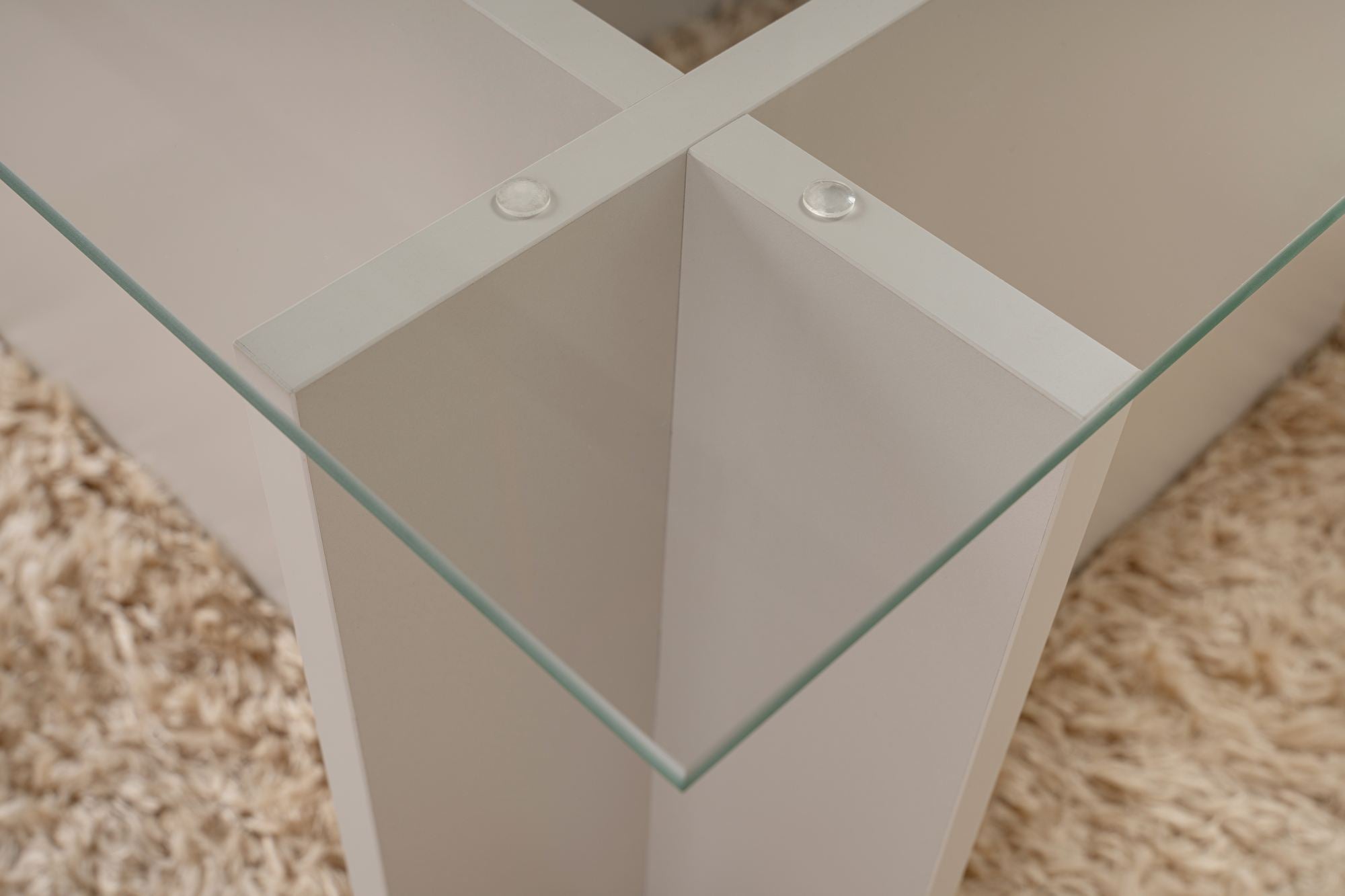 Vetrino - Grey Coffee Table