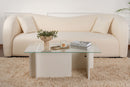 Vetrino - Wooden White Coffee Table