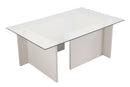 Vetrino - Wooden White Coffee Table