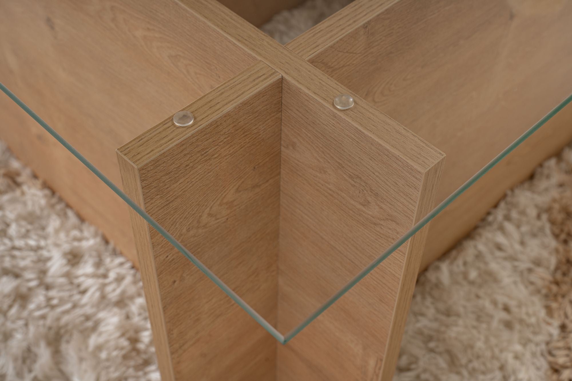 Vetrino - Honey Oak Coffee Table