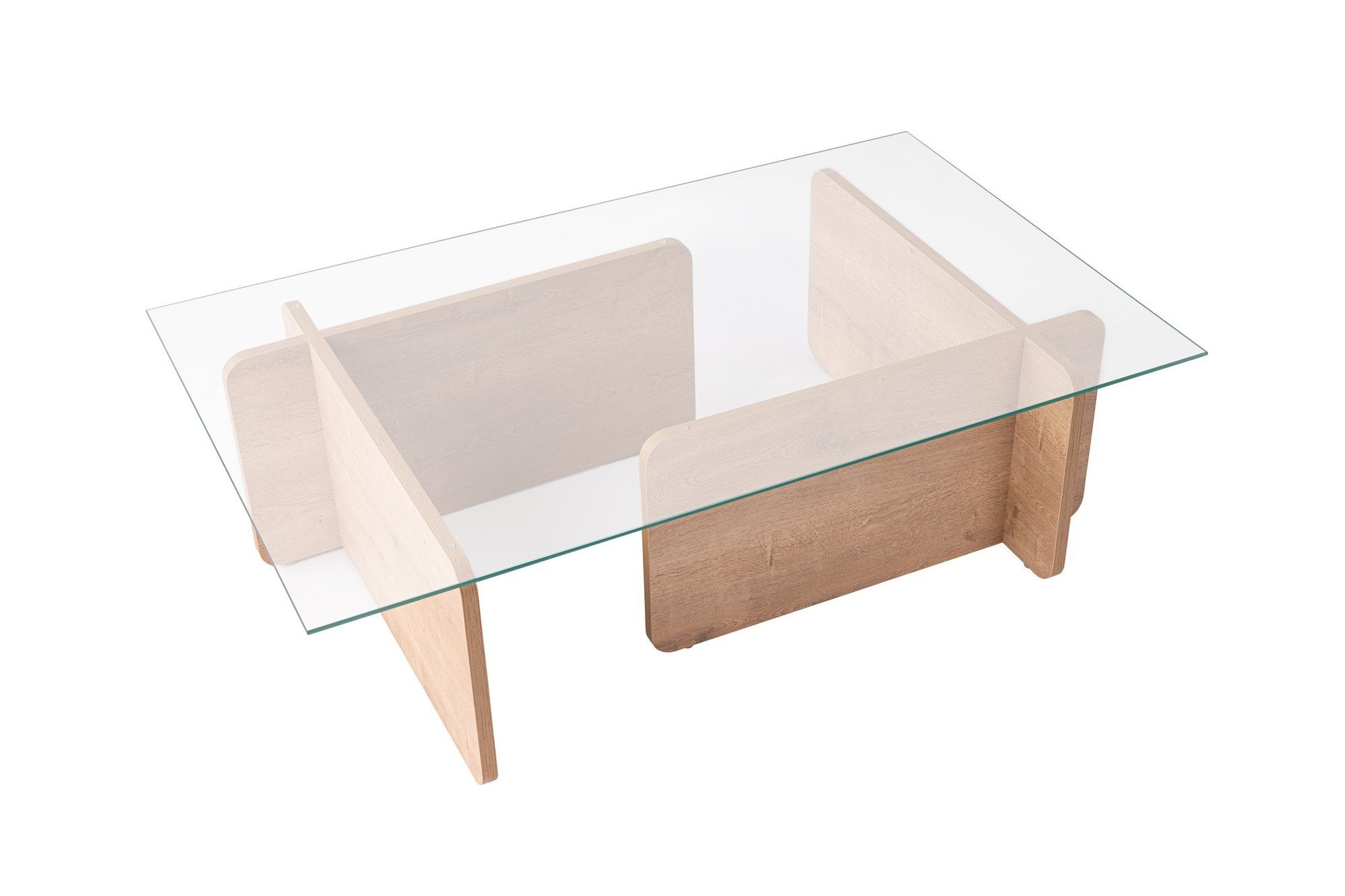 Flavio - Honungs Ek Kaffe Bord