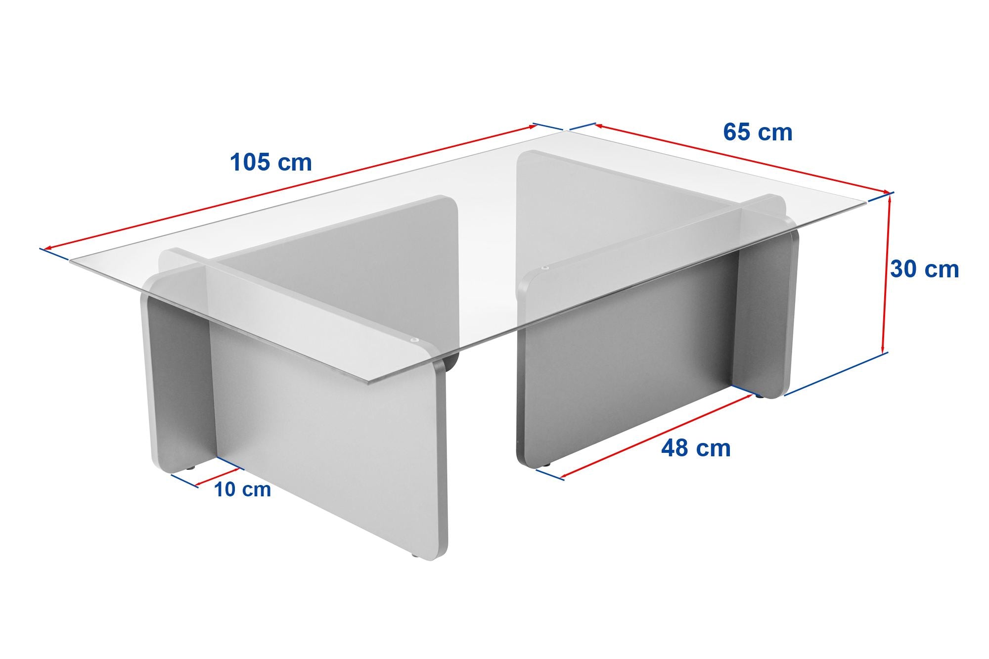 Flavio - Valnöt Kaffe Bord