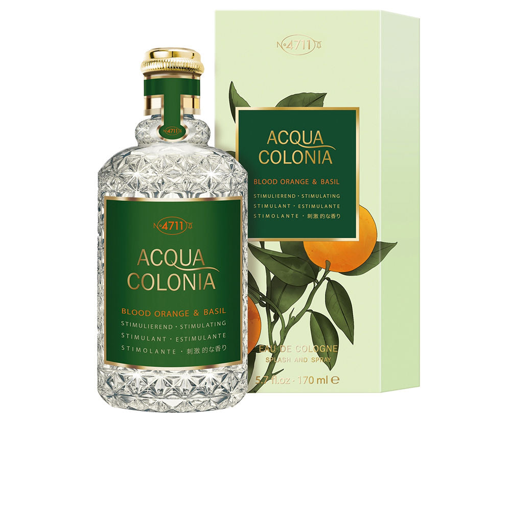 4711 ACQUA COLONIA Blood Orange & Basil eau de cologne splash & spray 170 ml