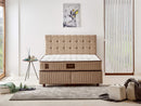 Bambu 150x200 cm Dubbelsäng Medelhård Sängmatta Sängmatta