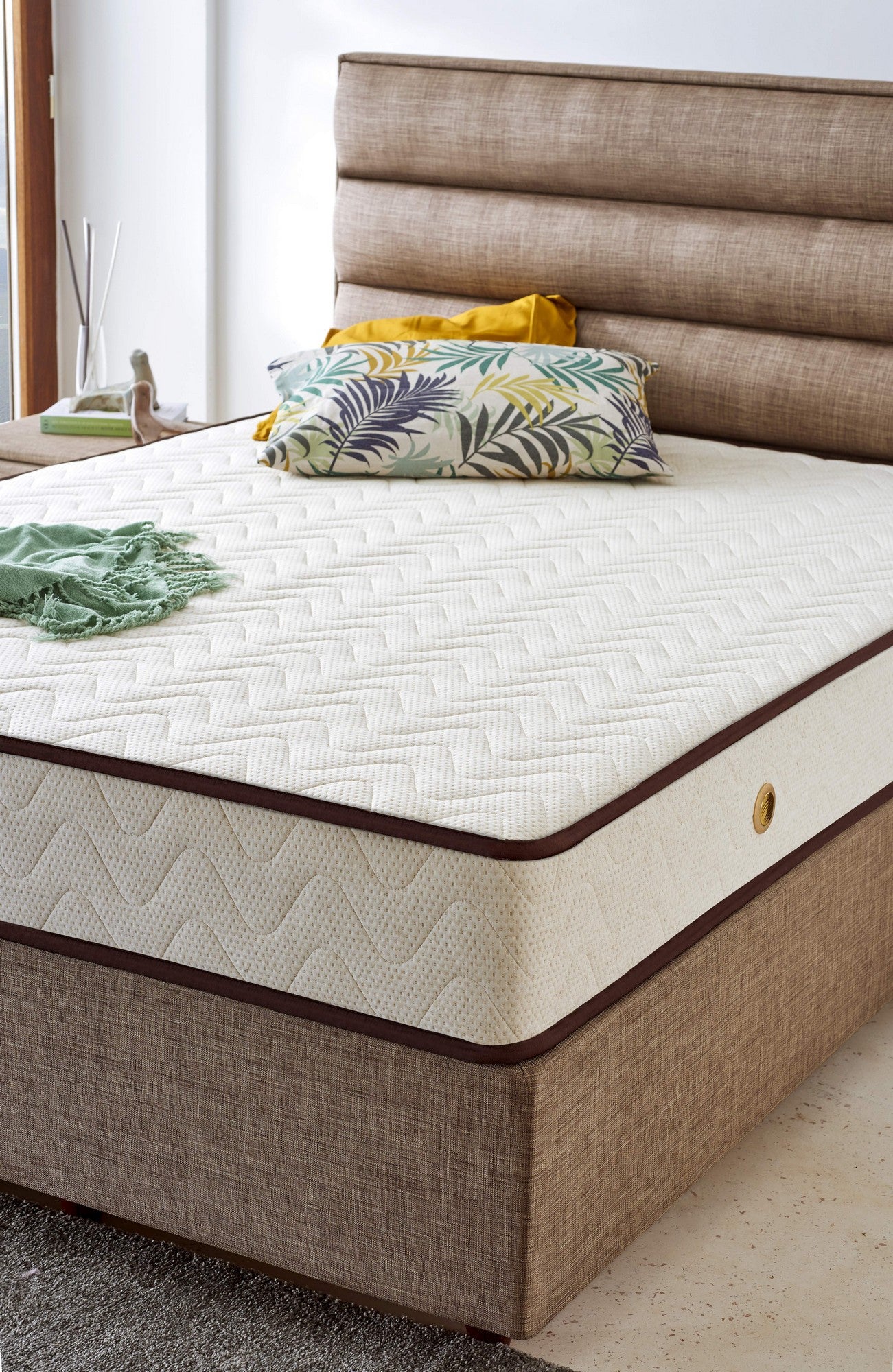 Visco Exclusive 160x200 cm Dubbelstorlek Memory Foam Lyxig Mjuk Madrass Madrass