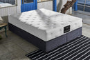 Visco Fusion 160x200 cm Dubbelstorlek Memory Foam och Pocket Spring Lyxig Mjuk Madrass Madrass