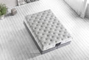 Visco Fusion 160x200 cm Dubbelstorlek Memory Foam och Pocket Spring Lyxig Mjuk Madrass Madrass