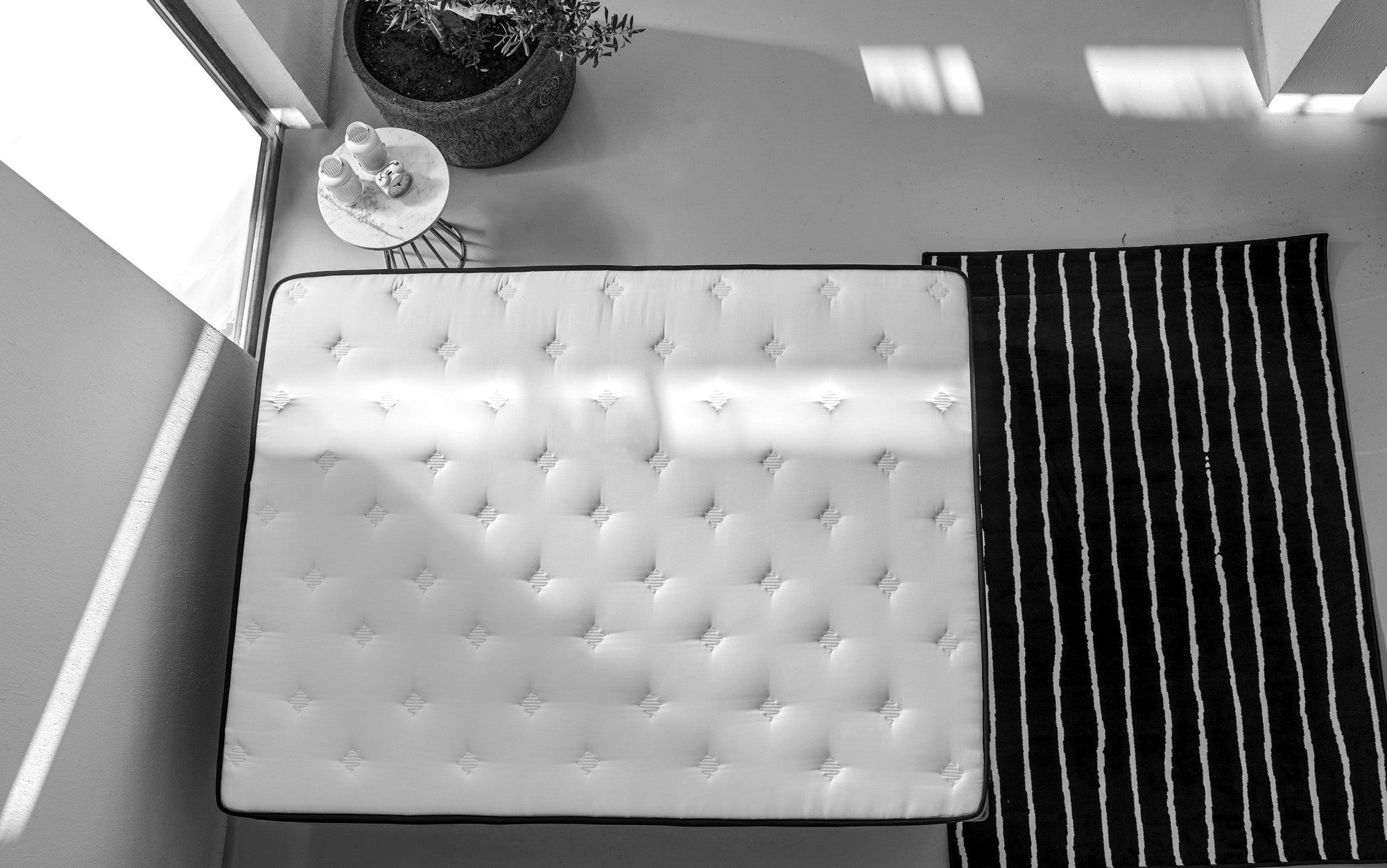Greypedic 160x200 cm Dubbelsäng Ultra Hård Sängmatta Sängmatta