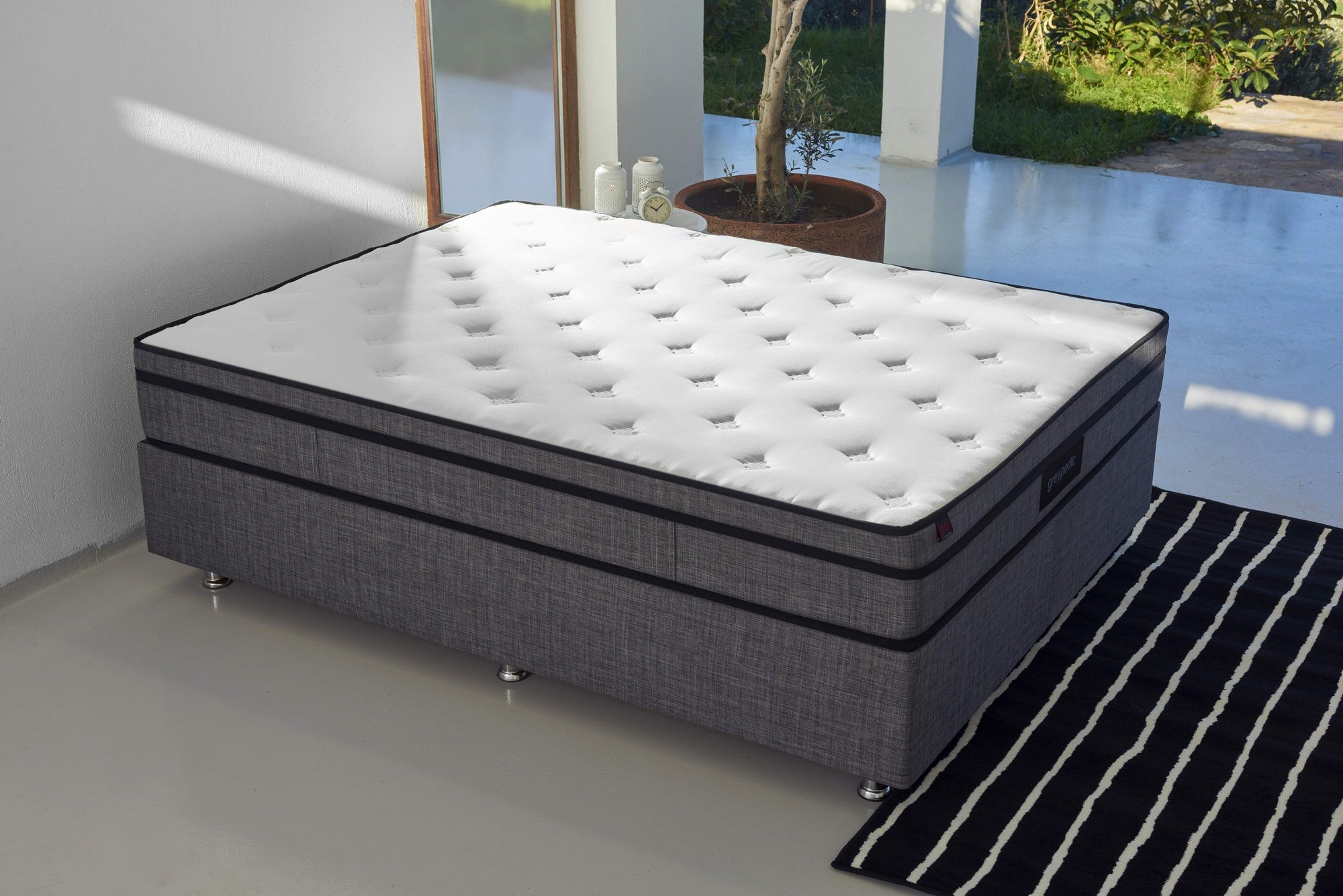 Greypedic 200x200 cm Dubbelsäng Ultra Fast Madrass Madrass