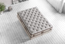 Majesty 200x200 cm Dubbelstorlek Polstrad Lyxig Mjuk Madrass Madrass
