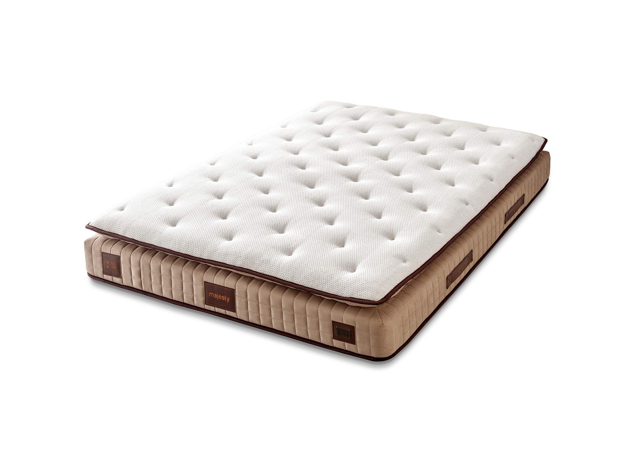 Majesty 200x200 cm Dubbelstorlek Polstrad Lyxig Mjuk Madrass Madrass