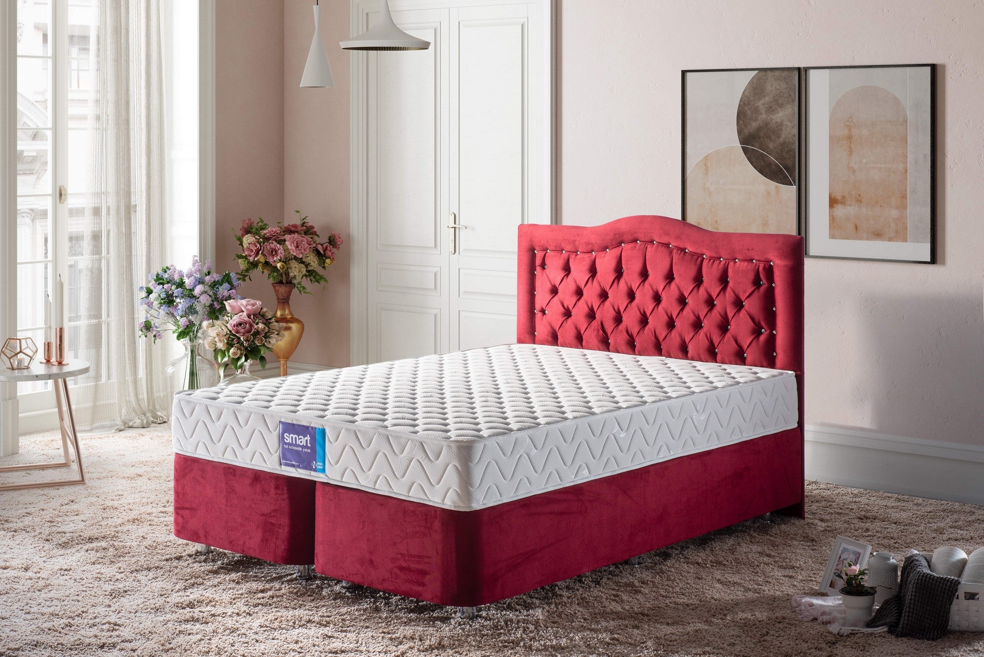 Smart 180x200 cm Dubbelstorlek Fast Madrass Madrass