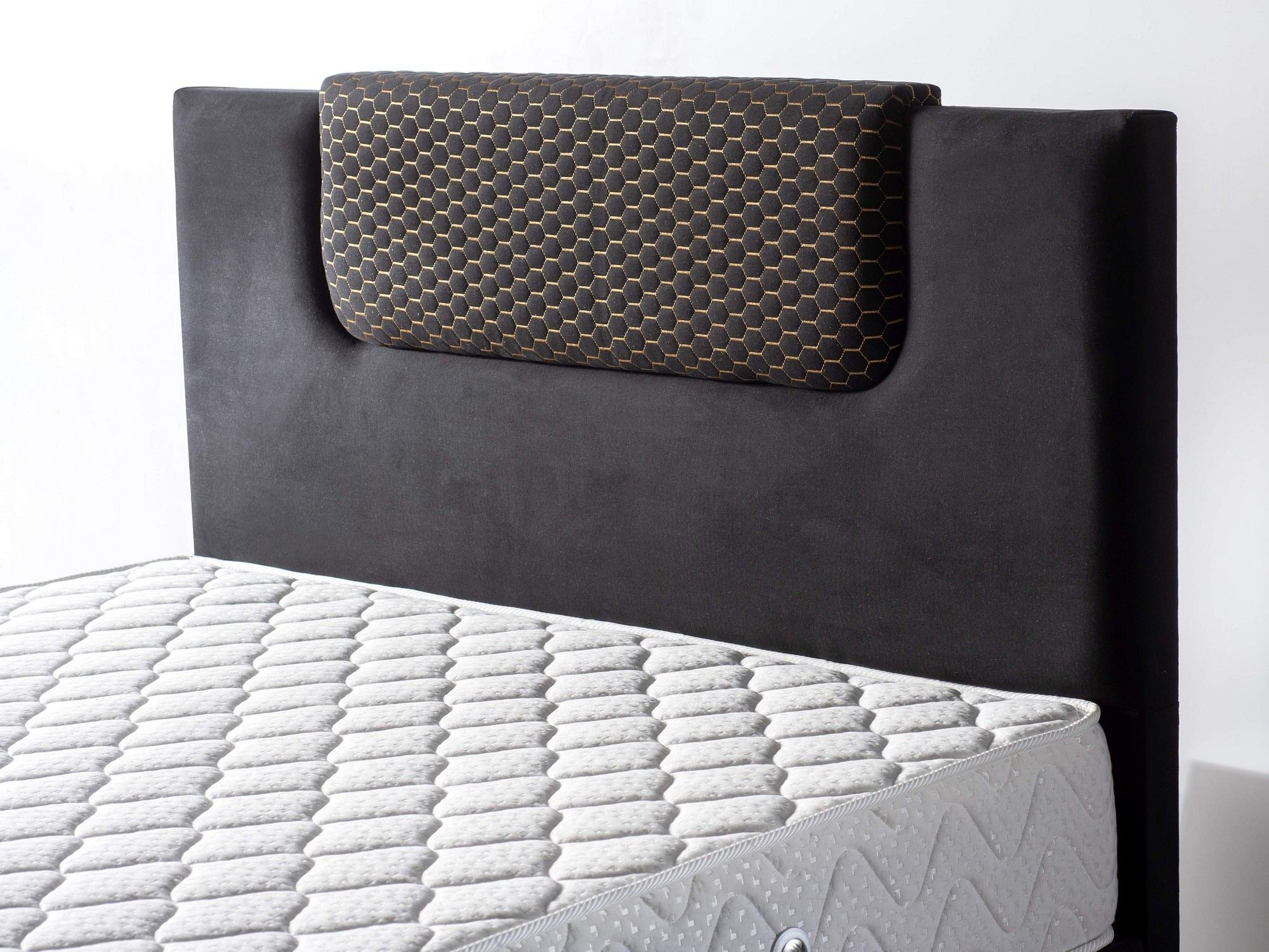 Spring 120x200 cm Enkel Storlek Memory Foam och Vågmadrass Madrass