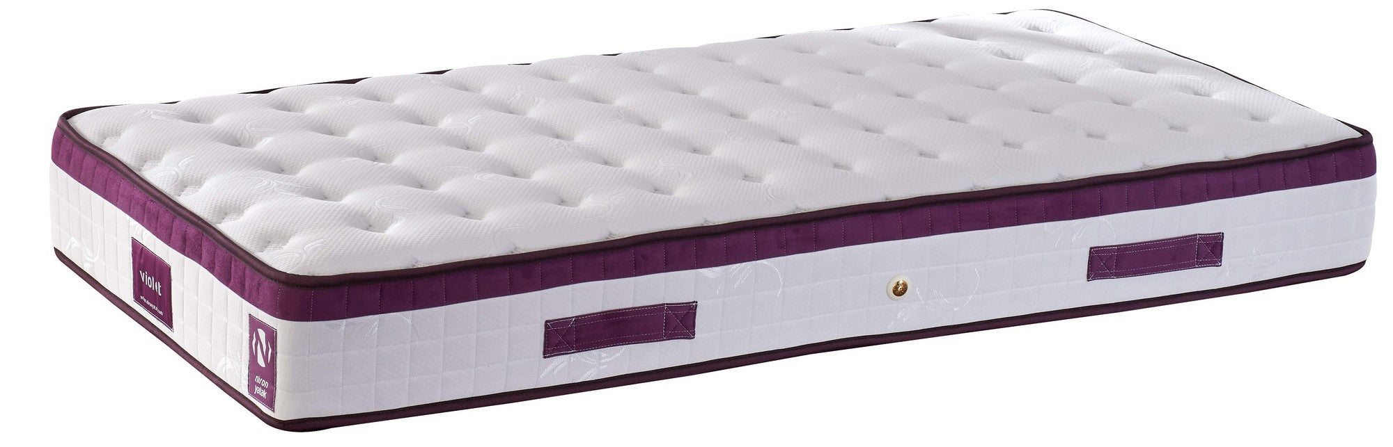 Violet 120x200 cm Enkelstorlek Medium Fast Madrass Madrass