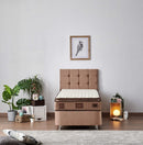 W Cotton 100x200 cm Enkelstorlek Fast Madrass Madrass