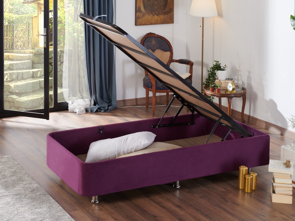 Purple Enkel - 90x190 Enkel Sängbotten