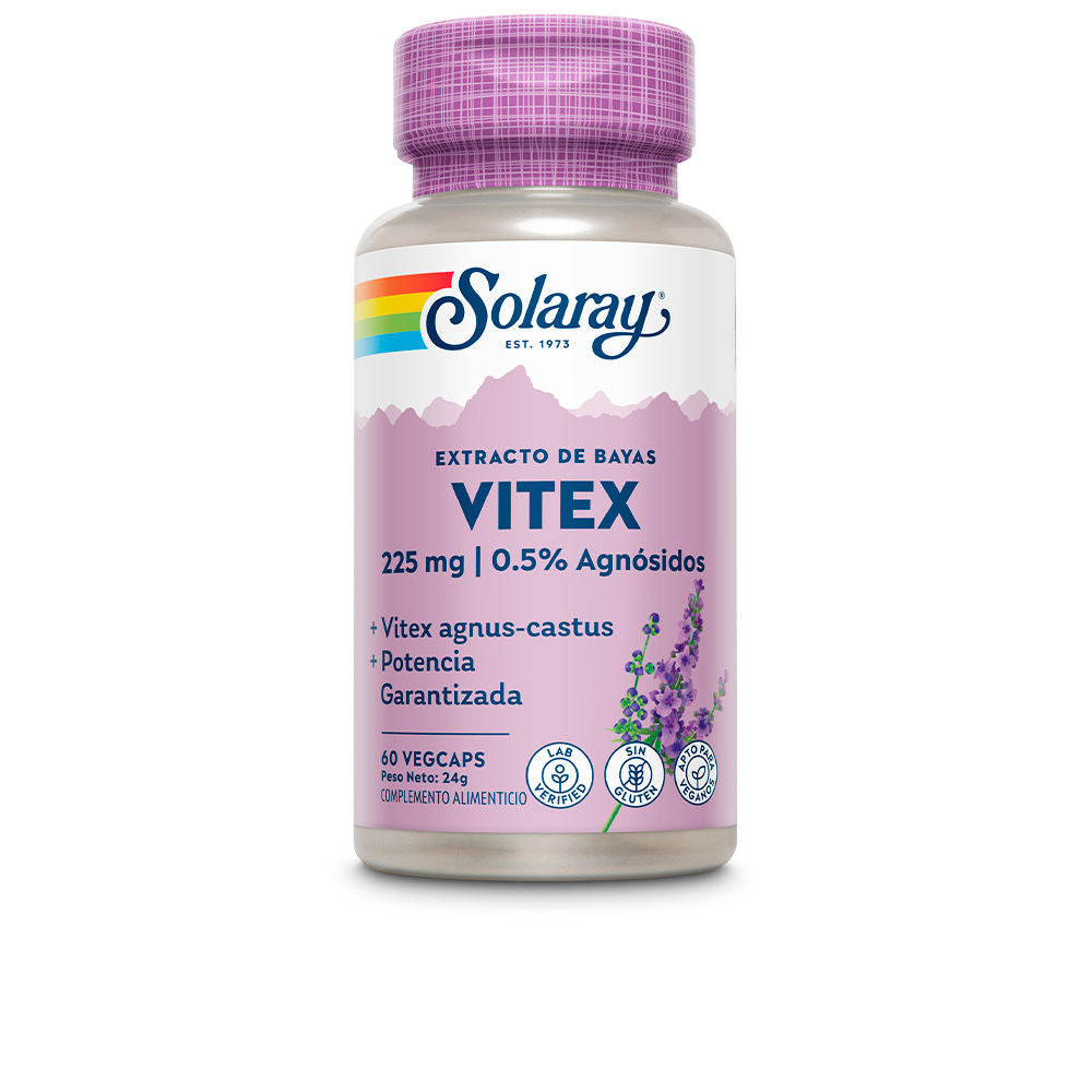 Solaray Vitex Chasteberry 60 Caps