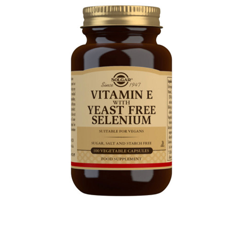 Solgar Vitamin E With Selenium 100 Vcaps