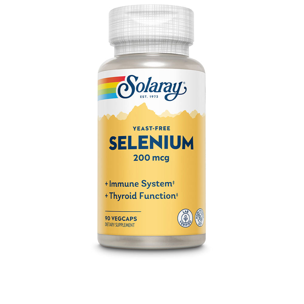 Solaray No Yeast Selenium 200 Mcg 90 Caps