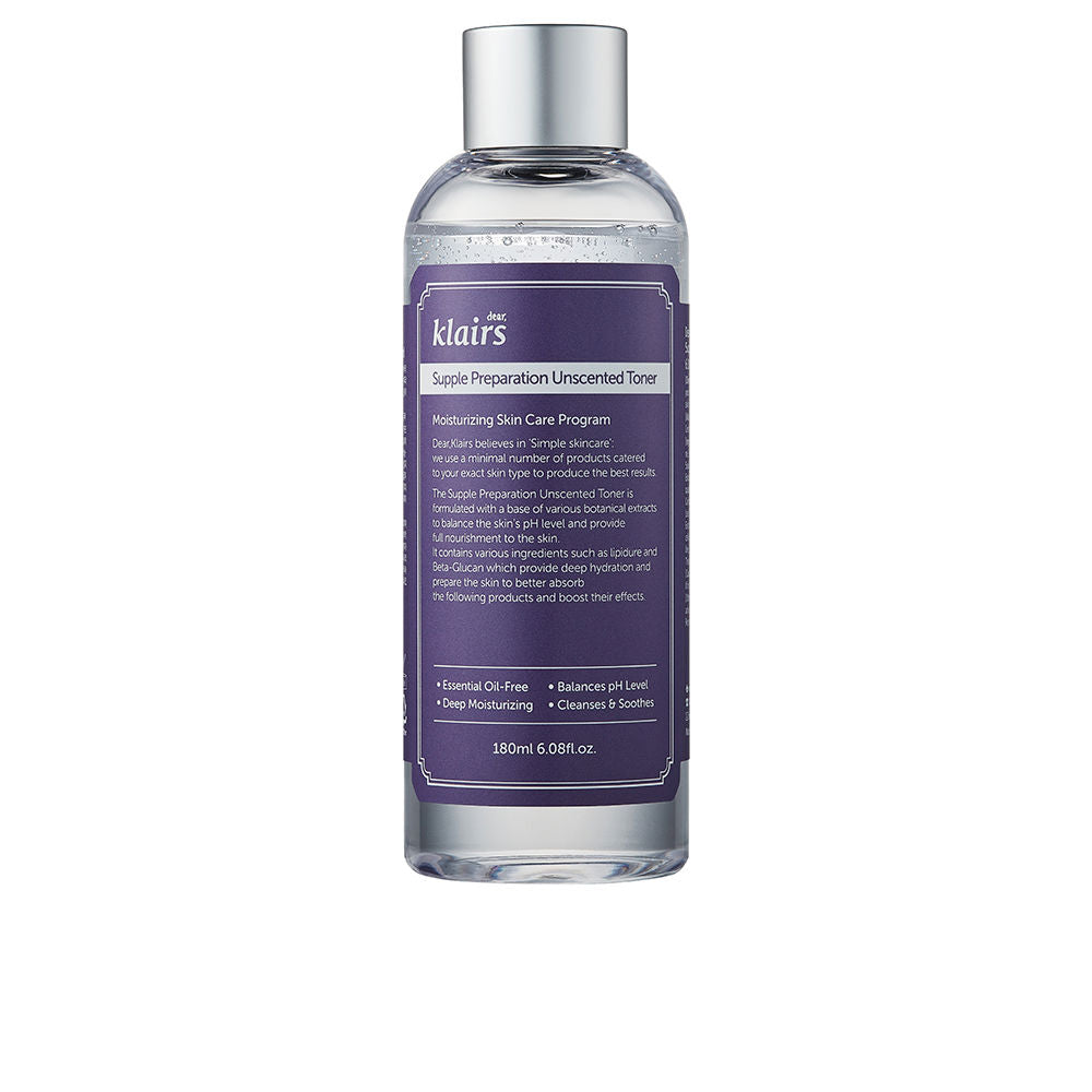 Klairs SUPPLE PREPARATION unscented toner 180 ml