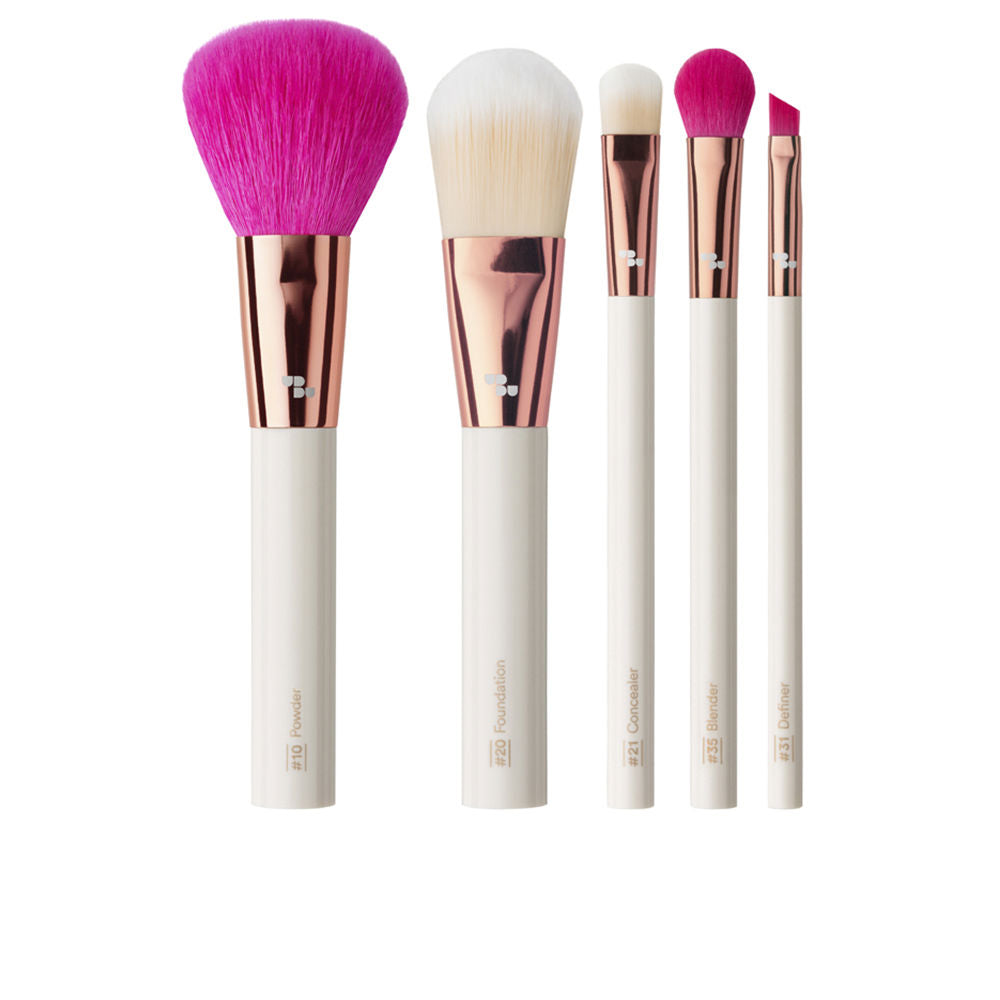 Ubu - Urban Beauty United FAMOUS FIVE EYE AND FACE BRUSHES LOT 5 pz