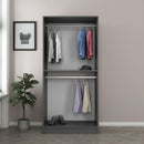 Kale Glass Anthracite - 190 Garderob