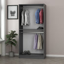 Kale Glass Anthracite - 190 Garderob