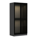 Kale Glass Anthracite - 190 Garderob