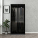 Kale Glass Anthracite - 210 Garderob