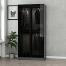 Kale Glass Anthracite - 210 Garderob