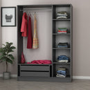 Kale Anthracite Black - 2271 Garderob