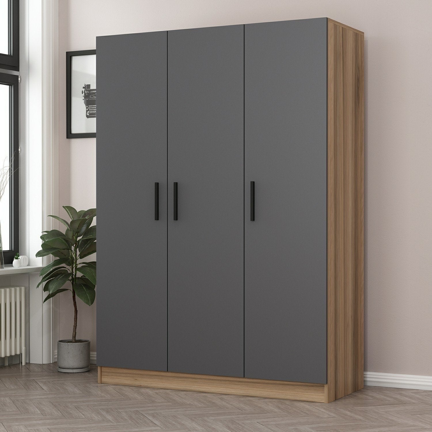 Kale Anthracite - 2284 Garderob