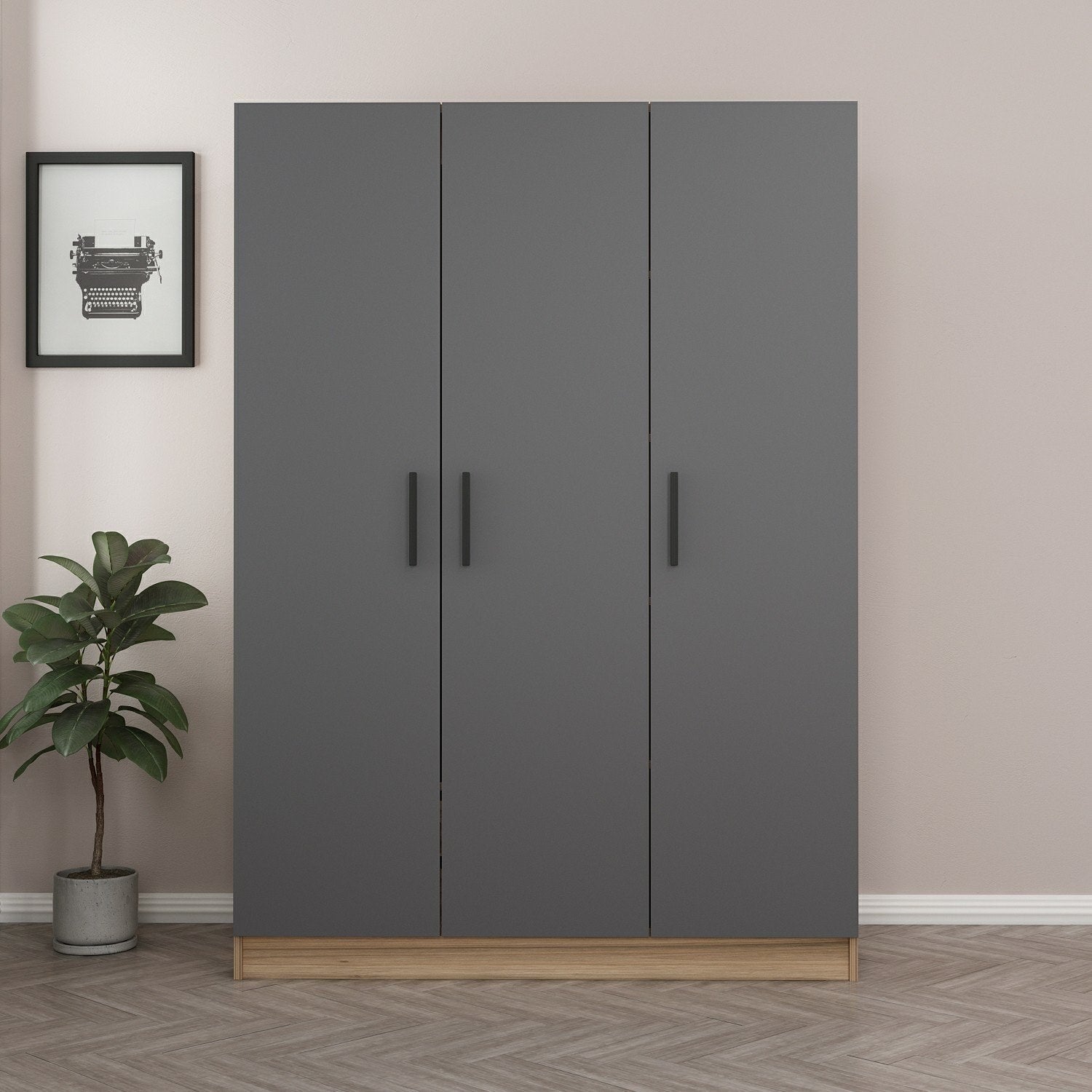 Kale Anthracite - 2284 Garderob