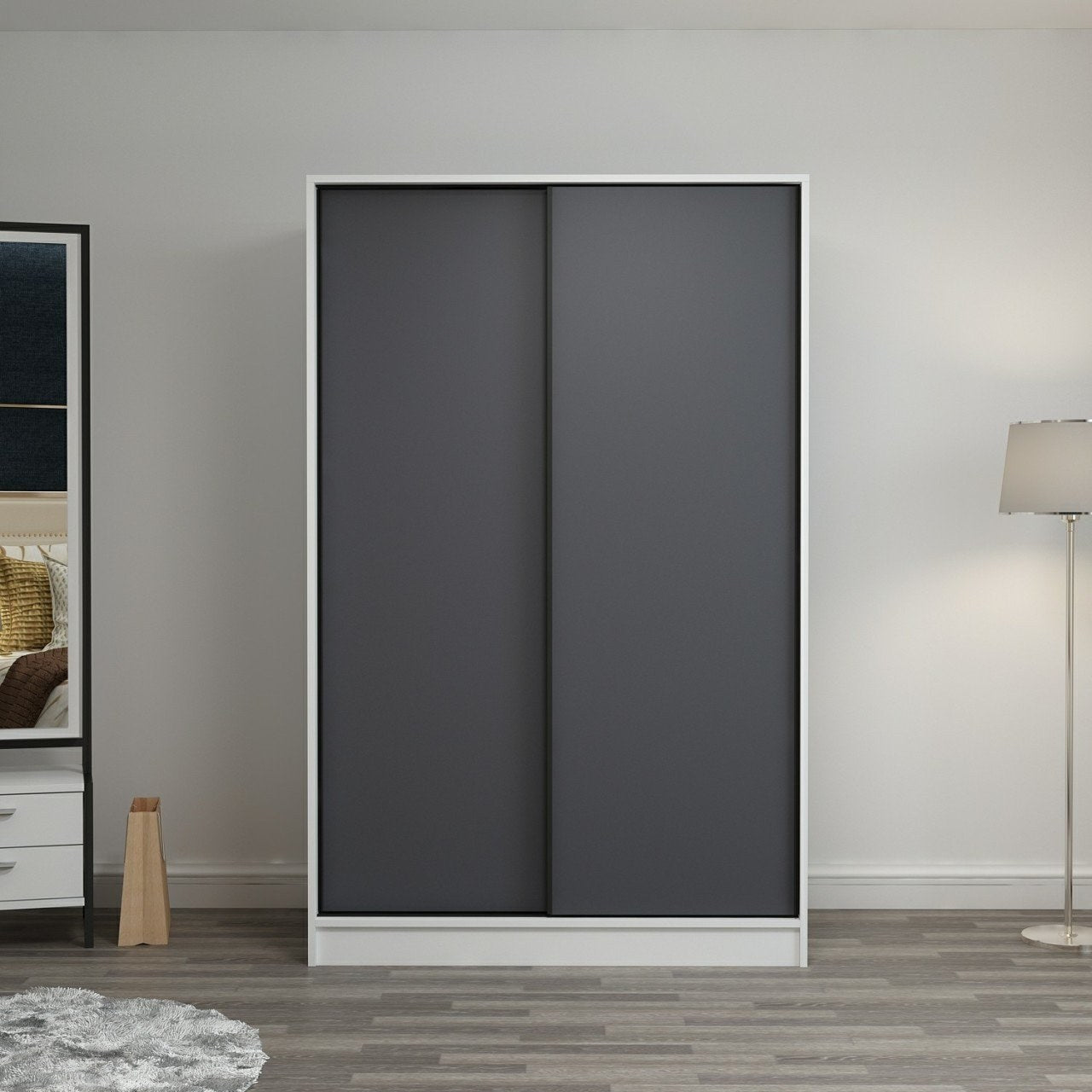 Kale White Anthracite - 2309 Garderob