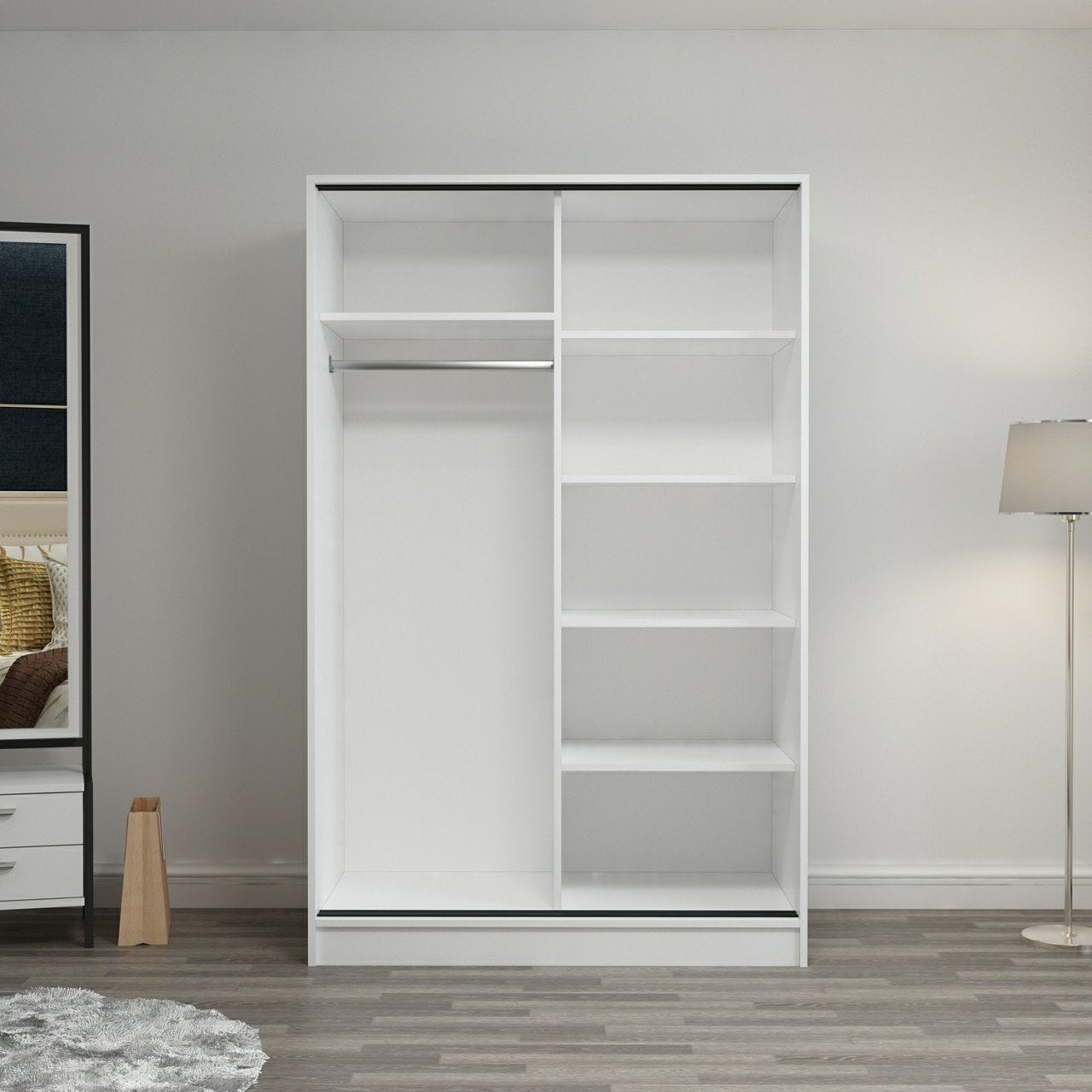 Kale White Anthracite - 2309 Garderob