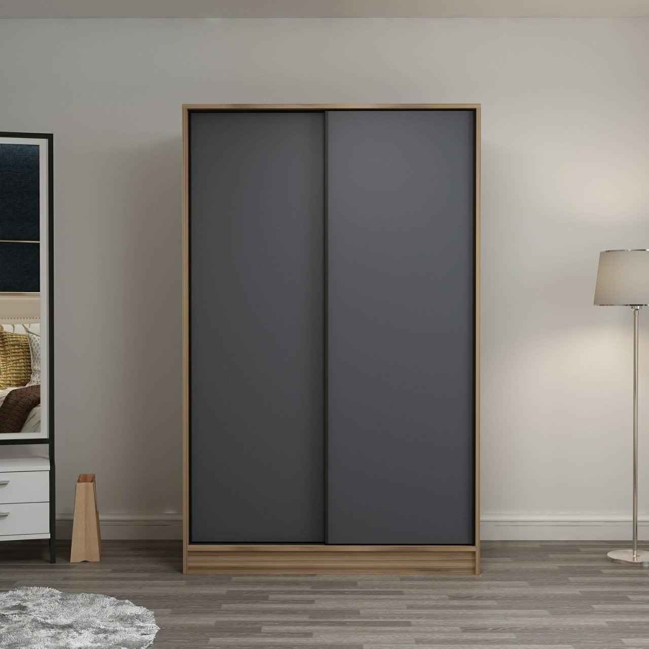 Kale Anthracite Oak - 2316 Garderob