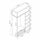 Minar 235 - Antracit, Guld Garderob