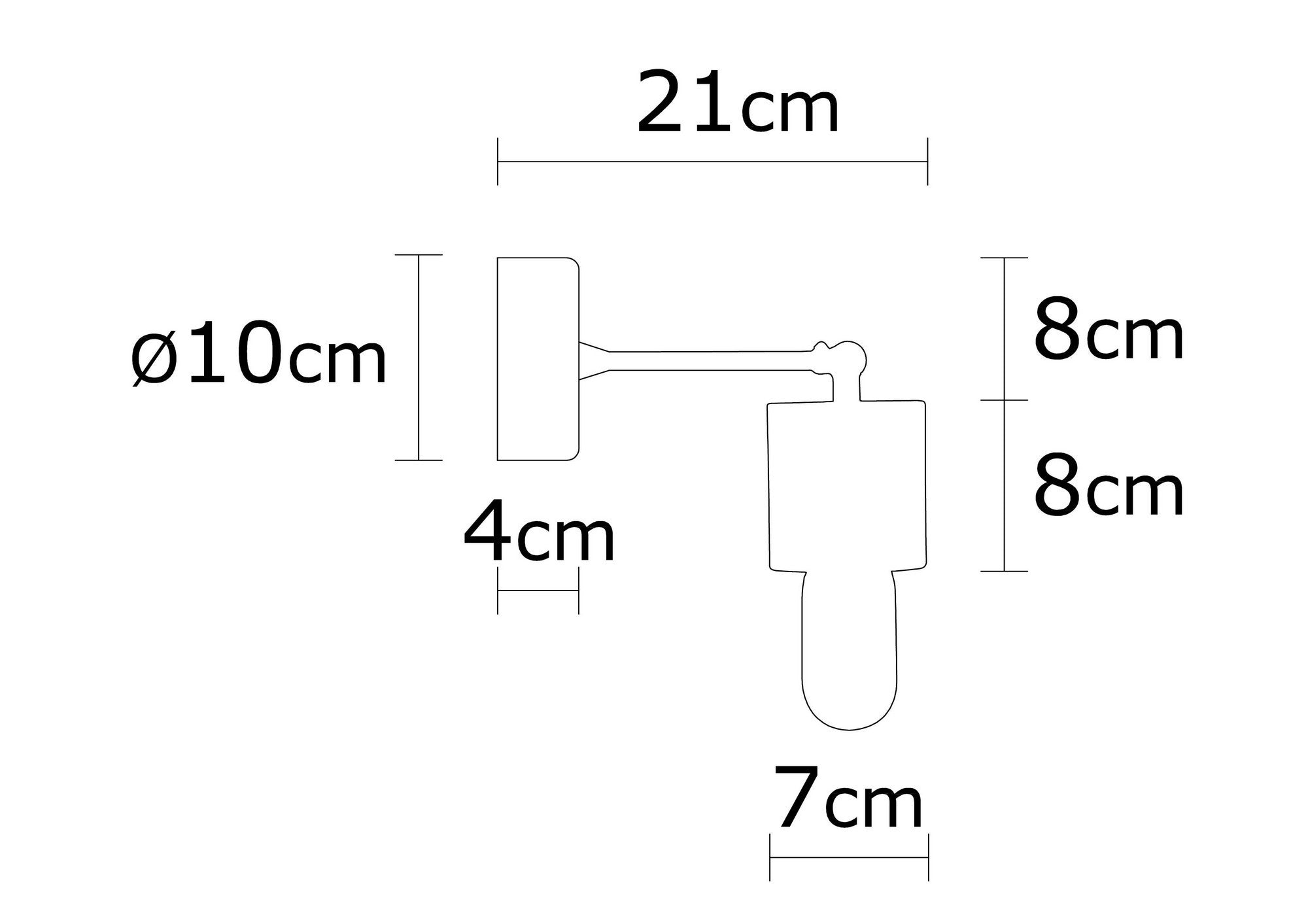 Xanthos - N-865 Vägglampa