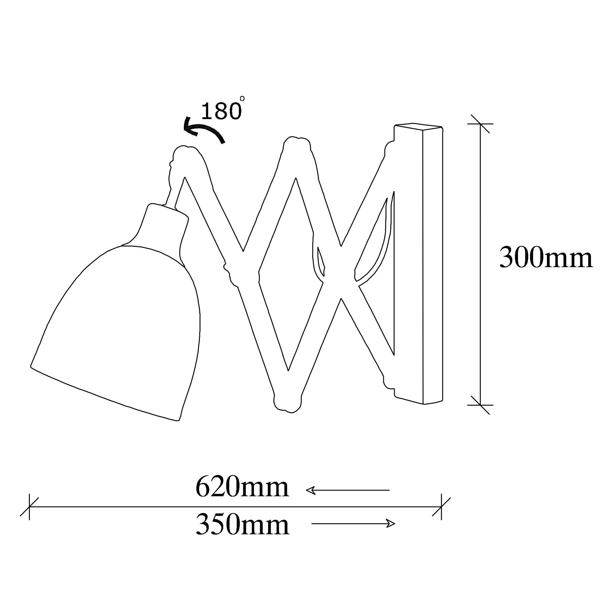 Sivani - MR - 725 Vägglampa