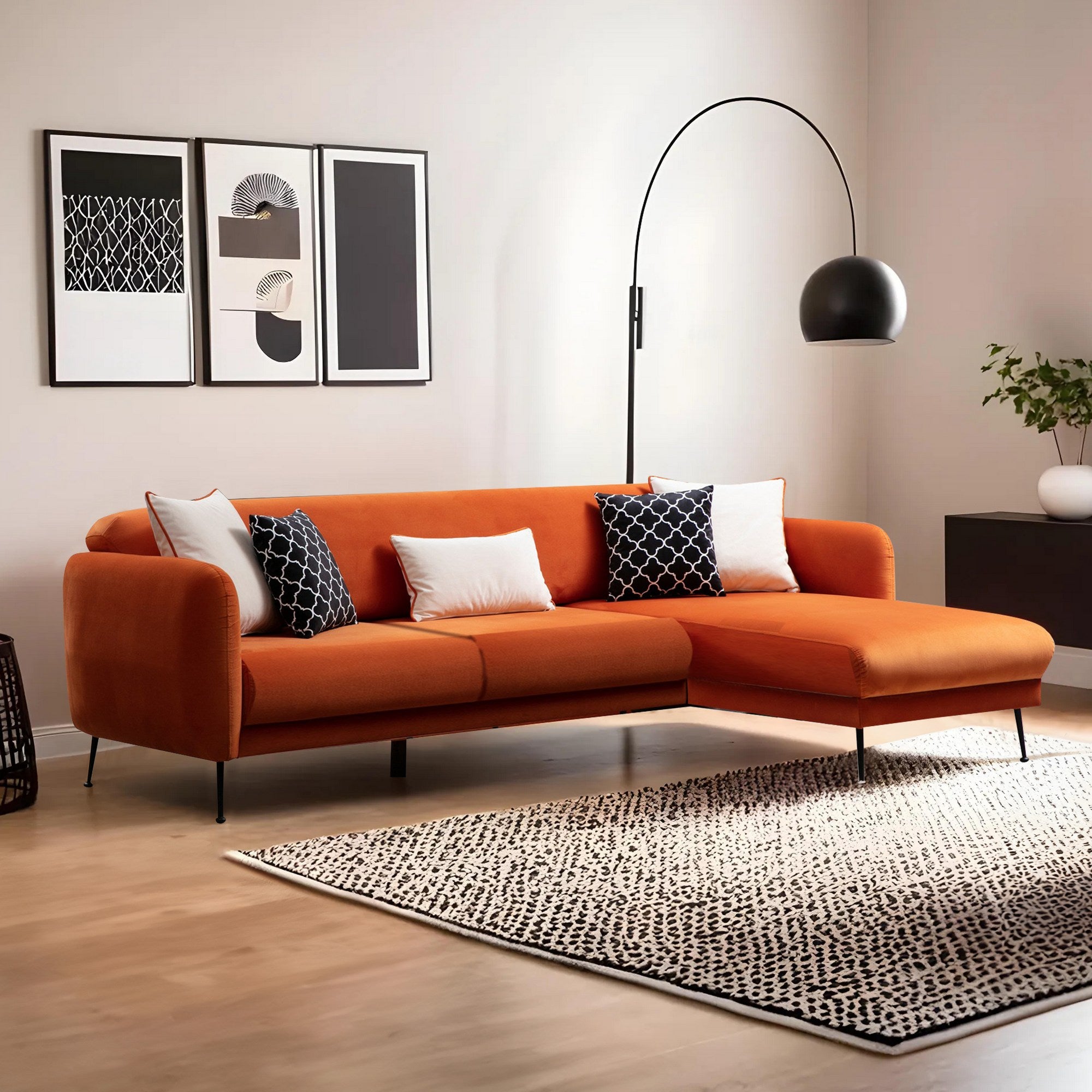 Sevilla Hörn Höger (L3+Chl) Hörnsängsoffa