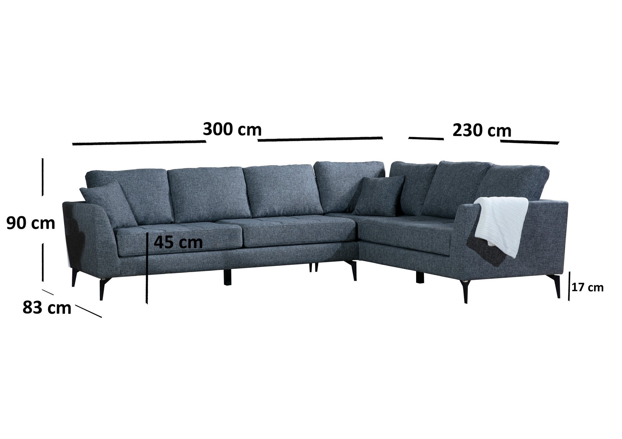 Tempo Högerhörn (L3+3) Hörnsoffa