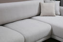 Bild Hörn Höger ( L3-Chl ) - Beige Hörnsoffa-säng