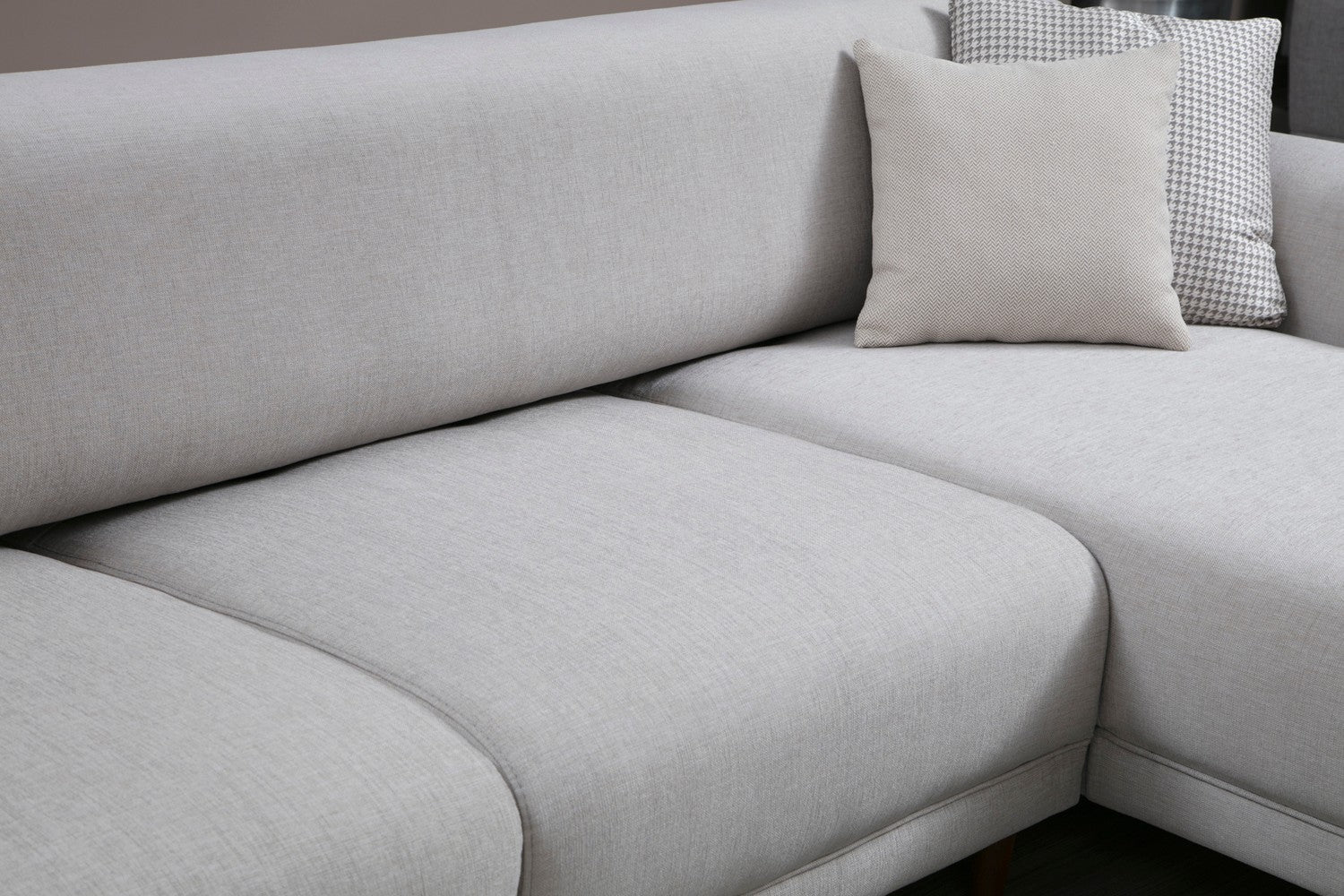 Bild Hörn Höger ( L3-Chl ) - Beige Hörnsoffa-säng