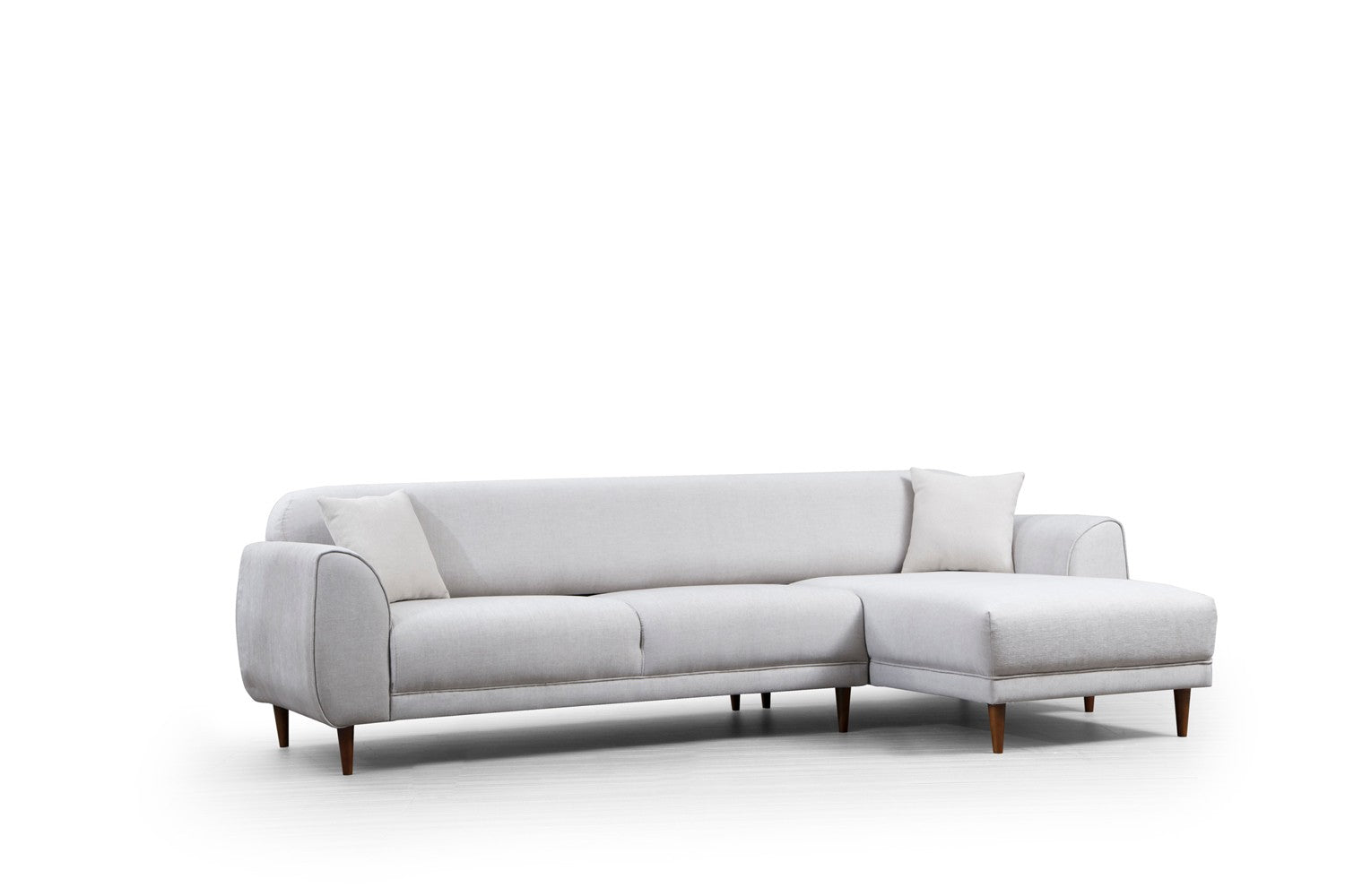 Bild Hörn Höger ( L3-Chl ) - Beige Hörnsoffa-säng