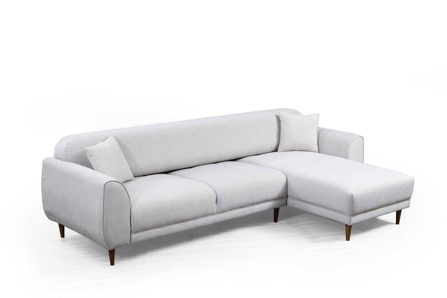 Bild Hörn Höger ( L3-Chl ) - Beige Hörnsoffa-säng