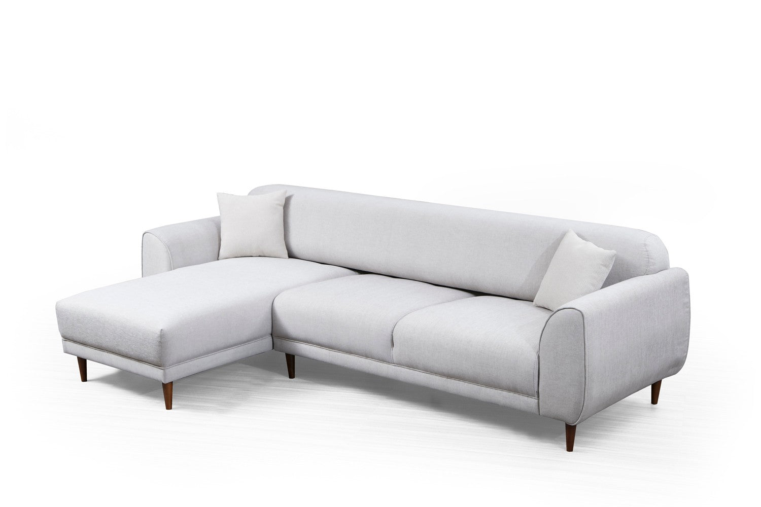 Bild Hörn Vänster ( Chl-3R ) - Beige Hörnsoffa-säng