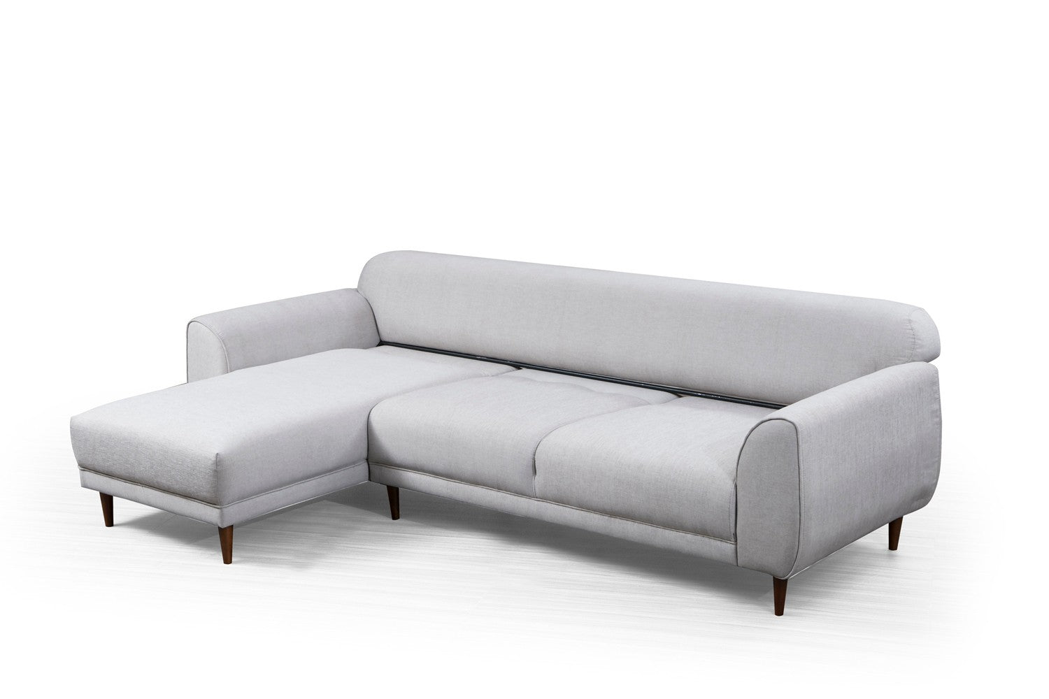 Bild Hörn Vänster ( Chl-3R ) - Beige Hörnsoffa-säng